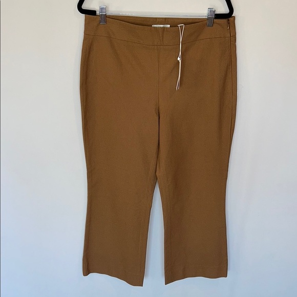 Vince Kick Flare Cropped Pant in Toffee NWT - Picture 3 of 10